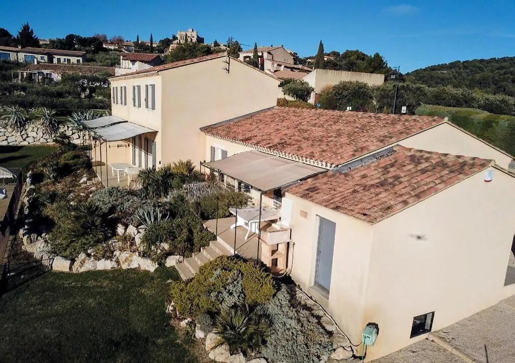 Gite Paradizu, Vue Imprenable En Provence Le Barroux