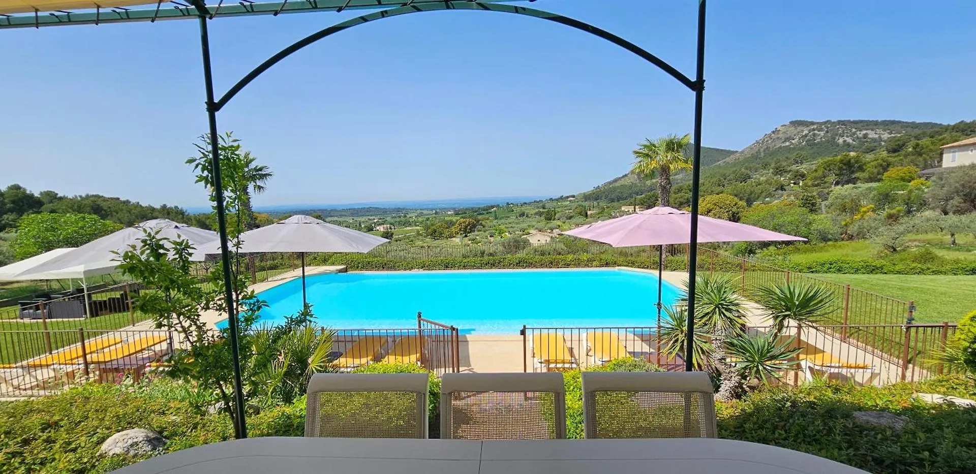 Gite Paradizu, Vue Imprenable En Provence Le Barroux France