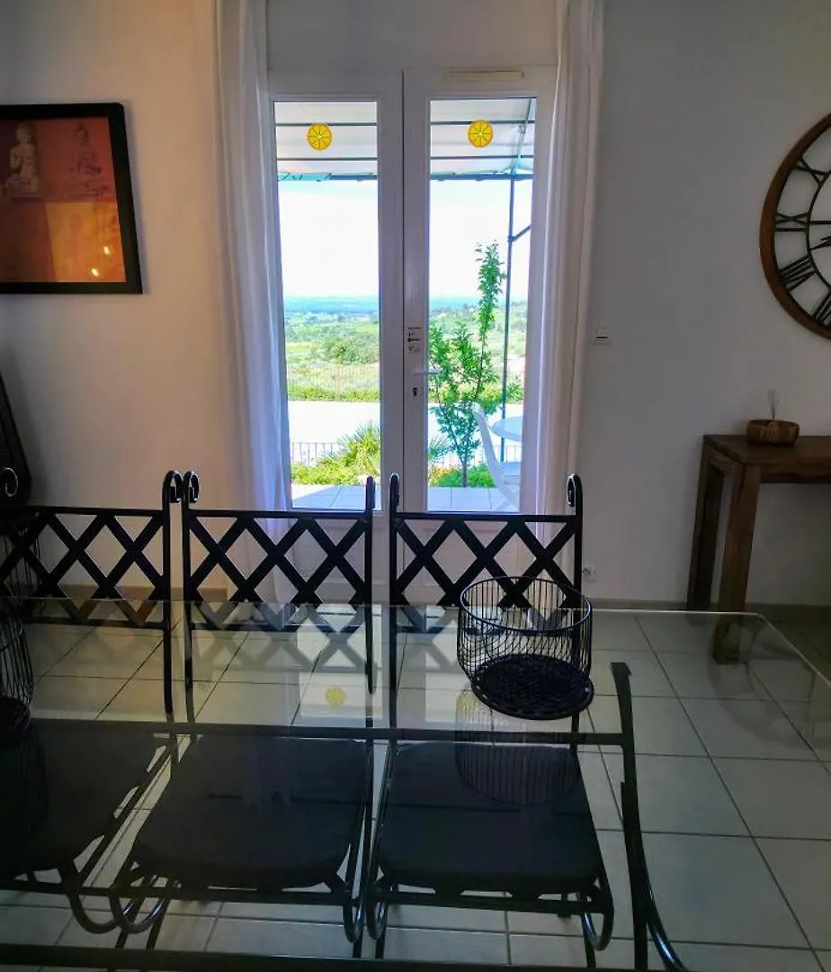 Gite Paradizu, Vue Imprenable En Provence Le Barroux Holiday home
